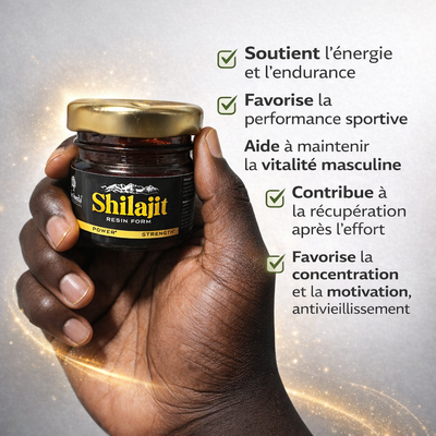 Shilajit Resin  original purifié et certifé d'origine indienne -medecine Ayurvedique