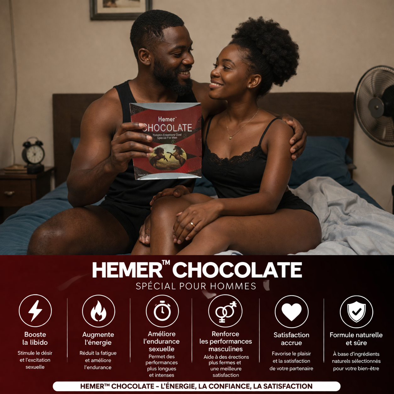 Chocolat Booste: Sois l’homme que tu veux être