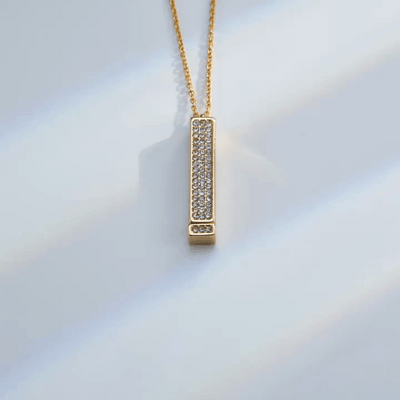 Colier Pendatif "I LOVE YOU" cadeau parfait pour la fête des mères