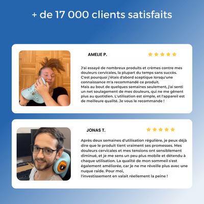 NeckZen™ 4-en-1 Masseur Cervical Intelligent